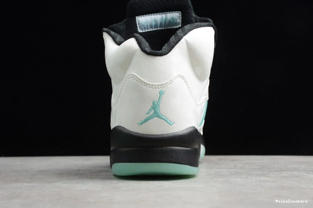 MaikeSneakers 5 Green Jordan CN2932-100 Island Air 0701